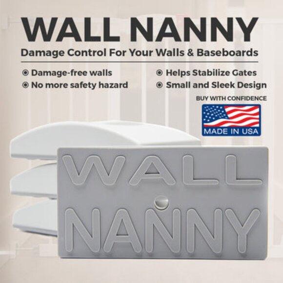 Wall Nanny Baby Gate Wall Protectors - Picture 9 of 14